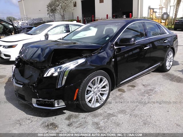 2G61M5S32J9117585 - 2018 CADILLAC XTS LUXURY BLACK photo 2