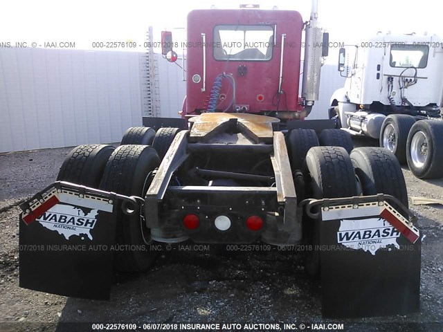 1FUJACAS11LJ62151 - 2001 FREIGHTLINER FLD FLD112 红色 照片 8