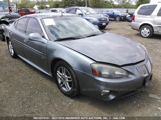 2G2WR544451146153 - 2005 PONTIAC GRAND PRIX GTP ნაცრისფერი ფოტო 1