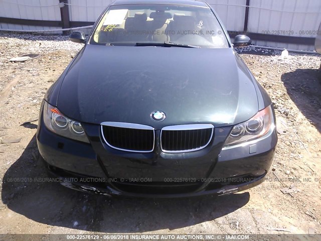 WBAVD13586KV08475 - 2006 BMW 325 XI GREEN photo 6