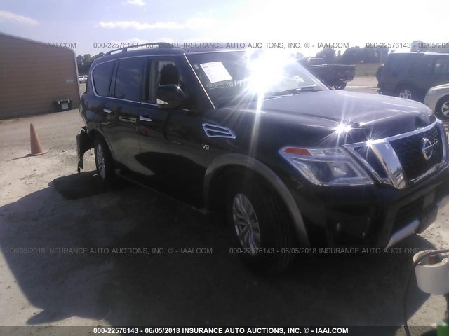 JN8AY2ND6H9006255 - 2017 NISSAN ARMADA SV/SL/PLATINUM BLACK photo 1