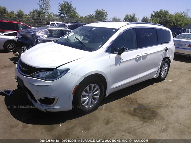 2C4RC1BG3JR156779 - 2018 CHRYSLER PACIFICA TOURING L Սպիտակ լուսանկար 2