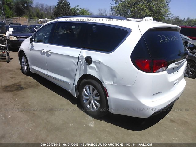 2C4RC1BG3JR156779 - 2018 CHRYSLER PACIFICA TOURING L Սպիտակ լուսանկար 3