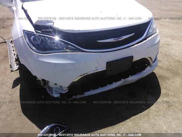 2C4RC1BG3JR156779 - 2018 CHRYSLER PACIFICA TOURING L Սպիտակ լուսանկար 6