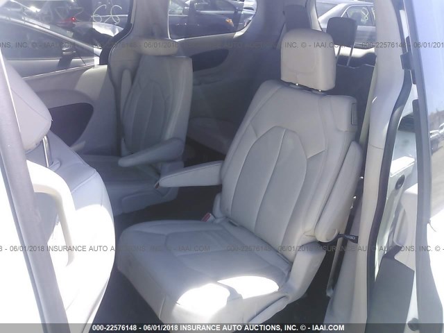 2C4RC1BG3JR156779 - 2018 CHRYSLER PACIFICA TOURING L Սպիտակ լուսանկար 8
