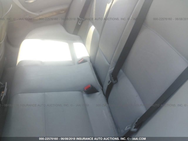 WBAVB17586NK31261 - 2006 BMW 325 I AUTOMATIC GRAY photo 8