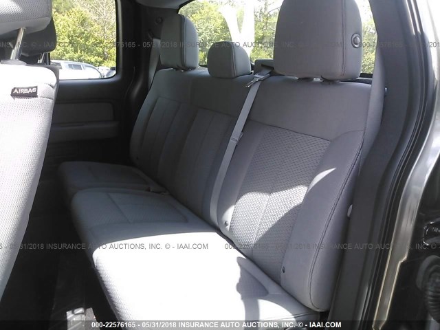 1FTFX1EF3EFC43900 - 2014 FORD F150 SUPER CAB GRAY photo 8