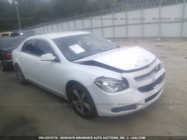 1G1ZC5E10BF295378 - 2011 CHEVROLET MALIBU 1LT თეთრი ფოტო 1