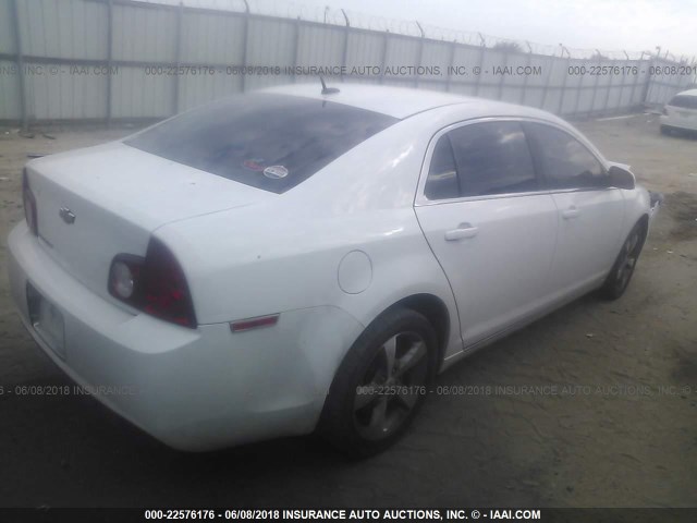 1G1ZC5E10BF295378 - 2011 CHEVROLET MALIBU 1LT თეთრი ფოტო 4