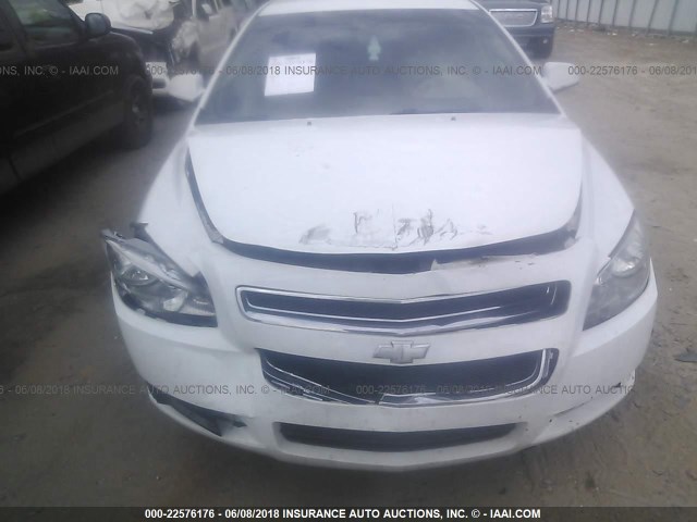 1G1ZC5E10BF295378 - 2011 CHEVROLET MALIBU 1LT თეთრი ფოტო 6