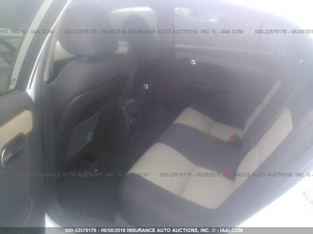 1G1ZC5E10BF295378 - 2011 CHEVROLET MALIBU 1LT თეთრი ფოტო 8