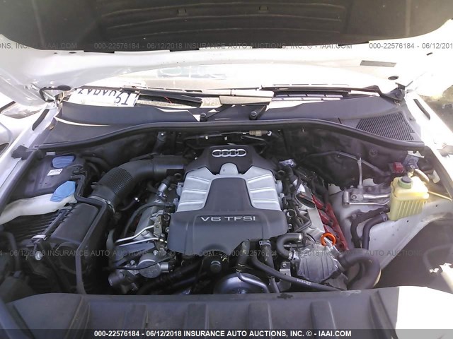 WA1DGAFE5DD002499 - 2013 AUDI Q7 PRESTIGE WHITE photo 10