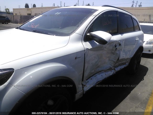 WA1DGAFE5DD002499 - 2013 AUDI Q7 PRESTIGE WHITE photo 6