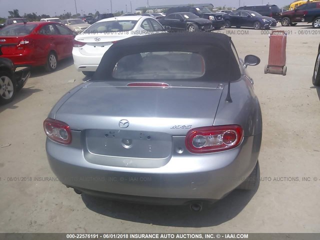 JM1NC2JF0F0240783 - 2015 MAZDA MX-5 MIATA SPORT SILVER photo 6