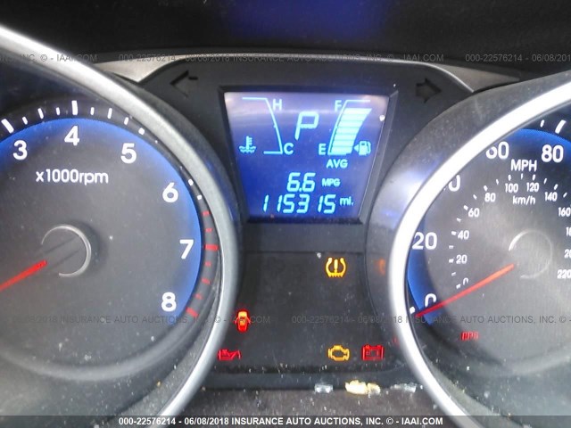 KM8JUCAC4BU272044 - 2011 HYUNDAI TUCSON GLS/LIMITED 浅蓝色 照片 7