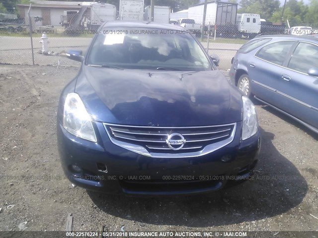 1N4CL2AP7AC108147 - 2010 NISSAN ALTIMA HYBRID BLUE photo 6