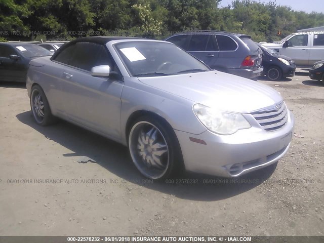 1C3LC55D59N550232 - 2009 CHRYSLER SEBRING TOURING SILVER photo 1