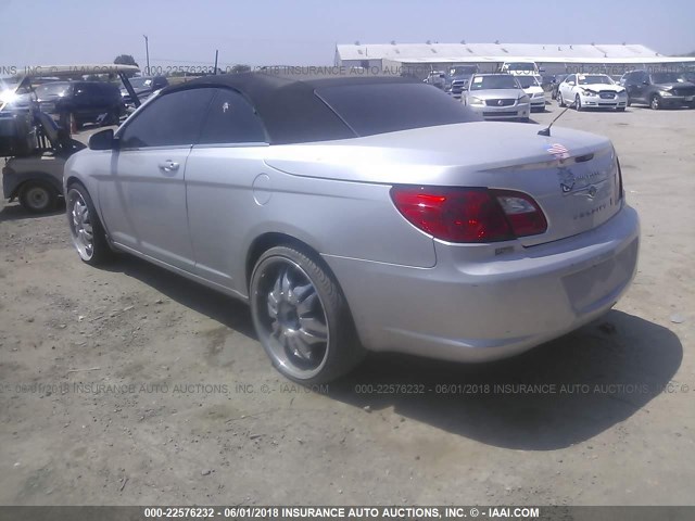 1C3LC55D59N550232 - 2009 CHRYSLER SEBRING TOURING SILVER photo 3