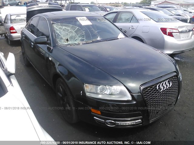 WAUDL94F05N084632 - 2005 AUDI A6 4.2 QUATTRO GREEN photo 1