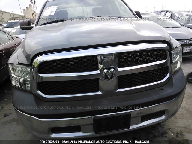 1C6RR6KGXDS689590 - 2013 RAM 1500 ST GRAY photo 6