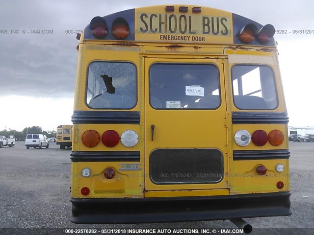 4UZAAXBV91CH61918 - 2001 FREIGHTLINER CHASSIS FS65 YELLOW photo 6