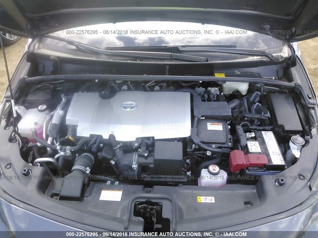 JTDKARFP5H3003551 - 2017 TOYOTA PRIUS PRIME  灰色 照片 10