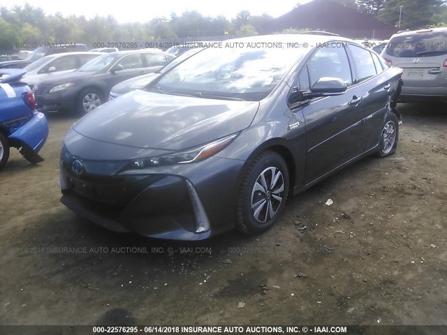 JTDKARFP5H3003551 - 2017 TOYOTA PRIUS PRIME  灰色 照片 2