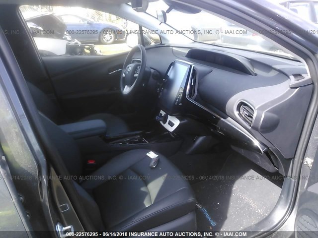JTDKARFP5H3003551 - 2017 TOYOTA PRIUS PRIME  灰色 照片 5