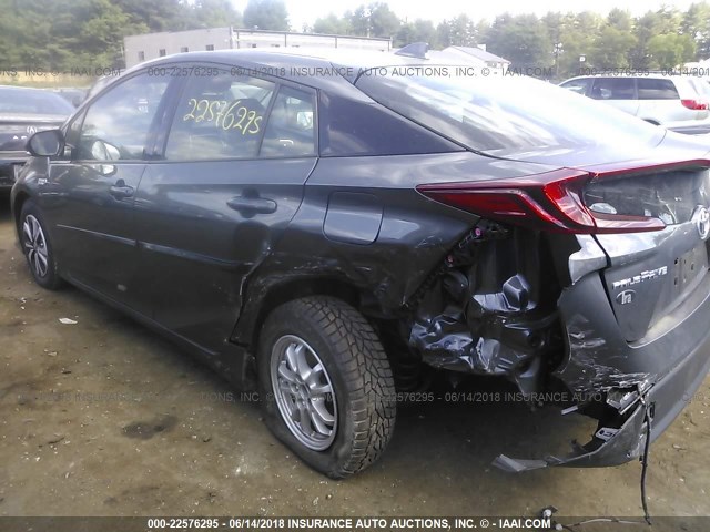 JTDKARFP5H3003551 - 2017 TOYOTA PRIUS PRIME  灰色 照片 6