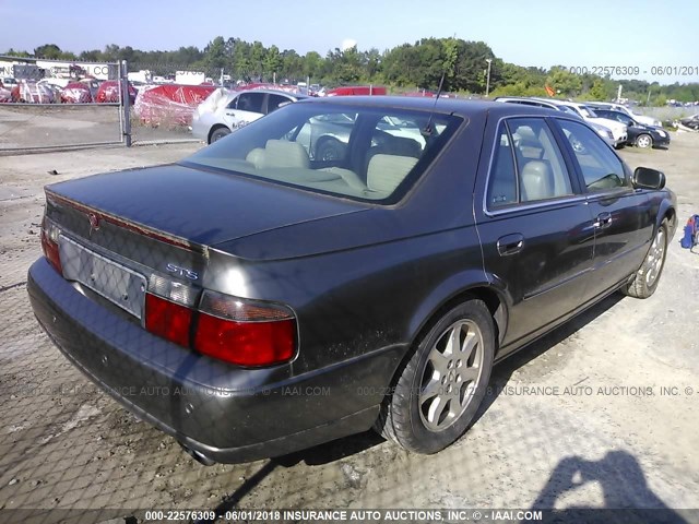 1G6KY54901U117274 - 2001 CADILLAC SEVILLE STS BROWN photo 4