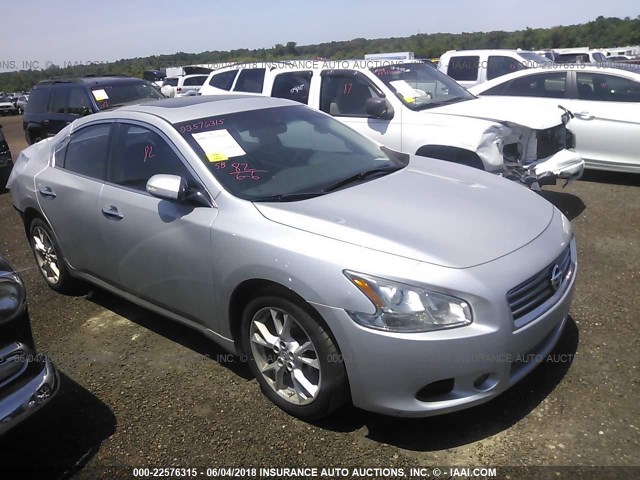 1N4AA5AP7DC812772 - 2013 NISSAN MAXIMA S/SV SILVER photo 1