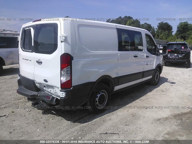 1FTYE1ZM4GKA13686 - 2016 FORD TRANSIT T-150 WHITE photo 4