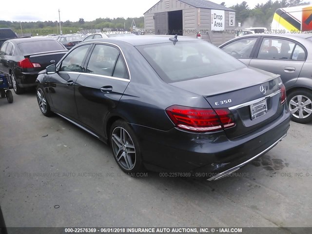 WDDHF8JB7EA906234 - 2014 MERCEDES-BENZ E 350 4MATIC GRAY photo 3