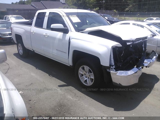 1GCRCREC4JZ156092 - 2018 CHEVROLET SILVERADO C1500 LT WHITE photo 1