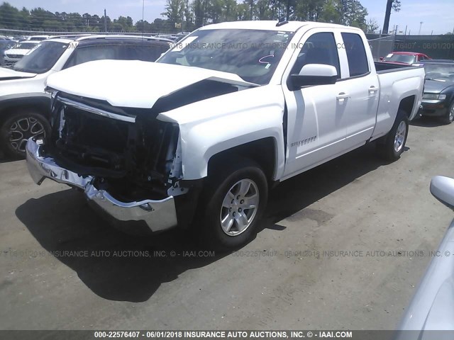 1GCRCREC4JZ156092 - 2018 CHEVROLET SILVERADO C1500 LT WHITE photo 2