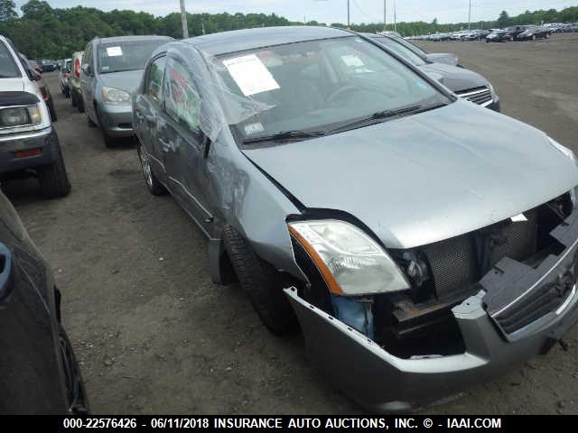 3N1AB6APXAL607074 - 2010 NISSAN SENTRA 2.0/2.0S/SR/2.0SL GRAY photo 1