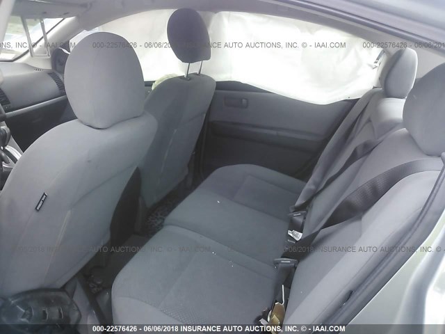 3N1AB6APXAL607074 - 2010 NISSAN SENTRA 2.0/2.0S/SR/2.0SL GRAY photo 8