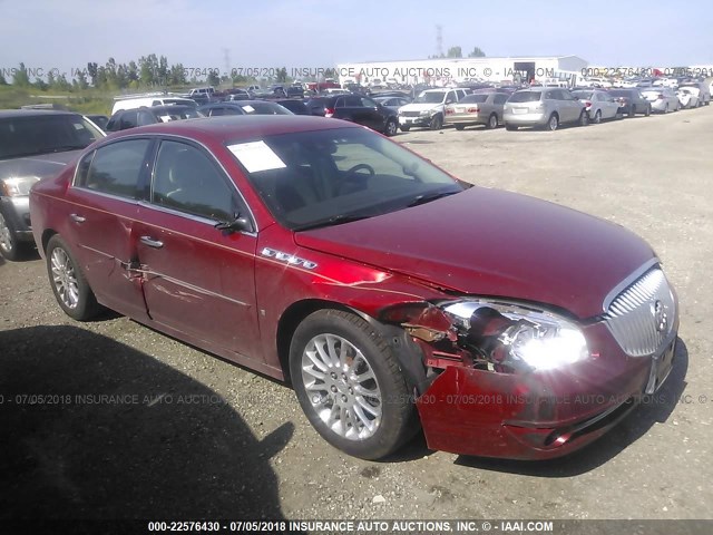 1G4HF579X9U144319 - 2009 BUICK LUCERNE SUPER SERIES RED photo 6