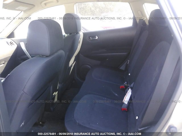 JN8AS5MV7CW418935 - 2012 NISSAN ROGUE S/SV GRAY photo 8