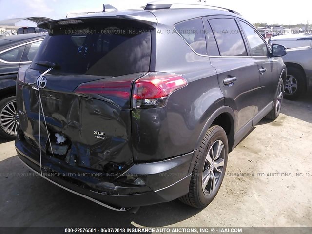 2T3RFREV7JW752550 - 2018 TOYOTA RAV4 ADVENTURE/XLE BLACK photo 4