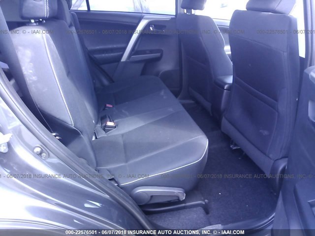 2T3RFREV7JW752550 - 2018 TOYOTA RAV4 ADVENTURE/XLE BLACK photo 8