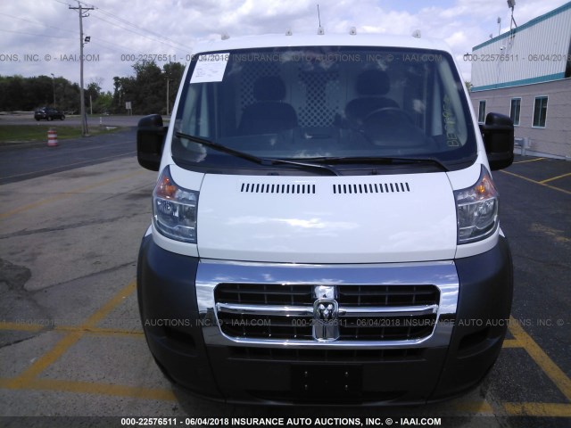 3C6TRVAG4HE532289 - 2017 RAM PROMASTER 1500 1500 STANDARD WHITE photo 6