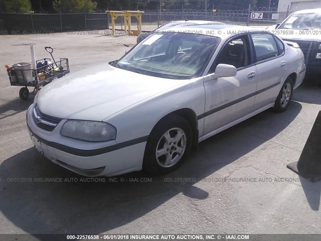 2G1WH52K739383968 - 2003 CHEVROLET IMPALA LS თეთრი ფოტო 2