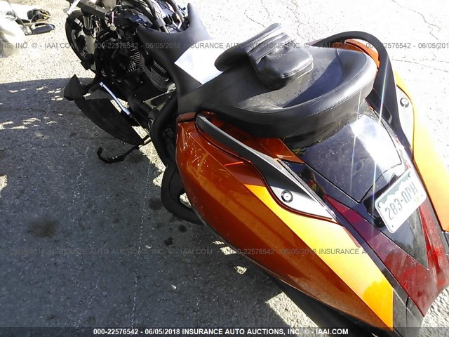 5VPSW36N6E3027707 - 2014 VICTORY MOTORCYCLES VISION TOUR ნარინჯისფერი ფოტო 3