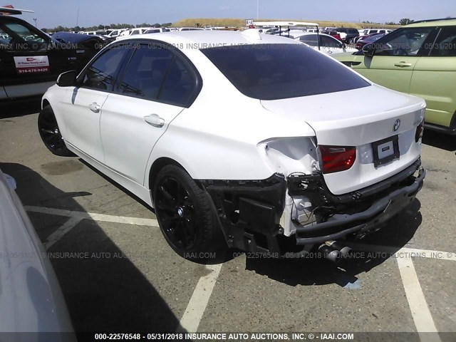 WBA3A5C57CF343370 - 2012 BMW 328 I WHITE photo 3