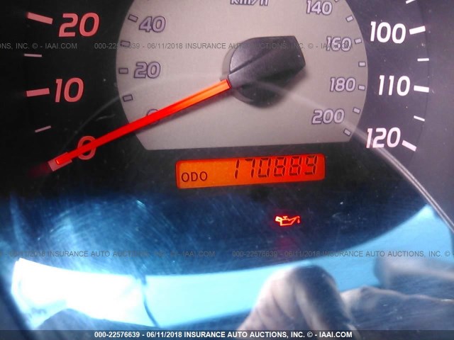 5TEJU62N98Z529561 - 2008 TOYOTA TACOMA DOUBLE CAB PRERUNNER SILVER photo 7