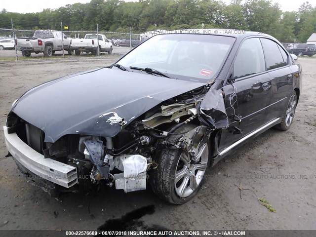 4S3BL856494213177 - 2009 SUBARU LEGACY 3.0R LIMITED BLACK photo 6