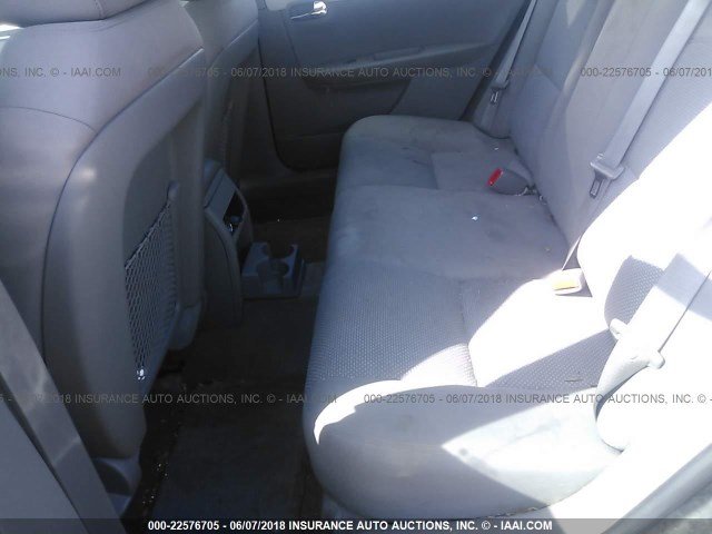 1G1ZA5E09AF285444 - 2010 CHEVROLET MALIBU LS GRAY photo 8