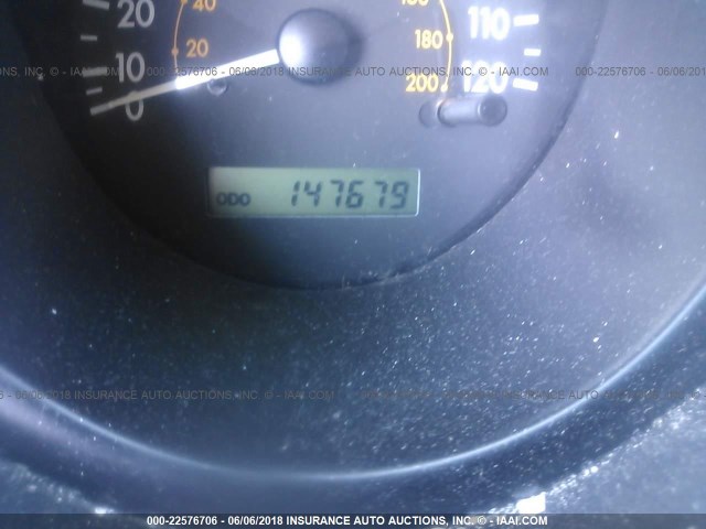 KL1TD66607B757910 - 2007 CHEVROLET AVEO LS BLUE photo 7