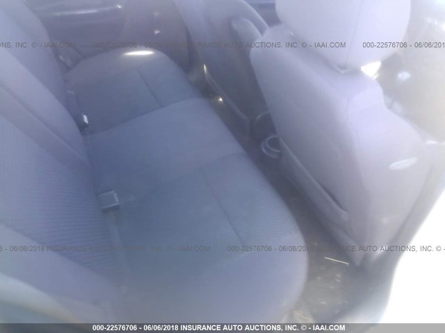 KL1TD66607B757910 - 2007 CHEVROLET AVEO LS BLUE photo 8